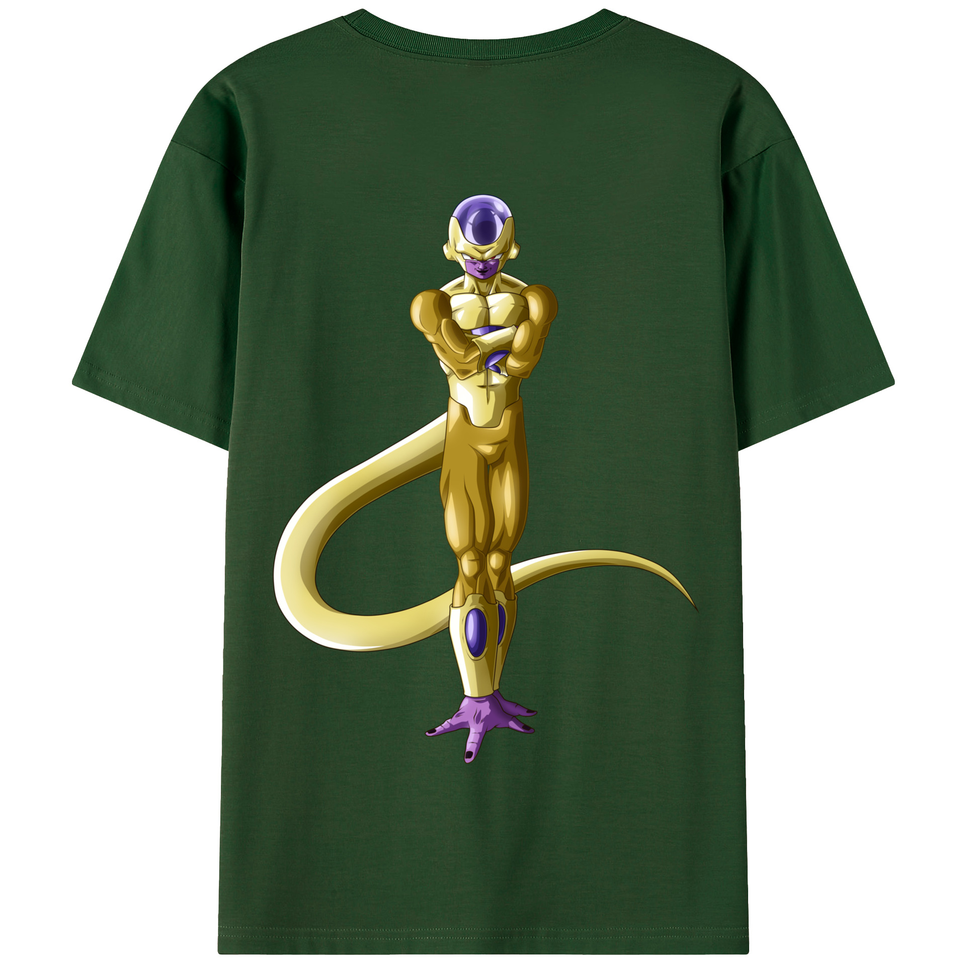 （画像用） ドラゴンボール フリーザ DRAGON BALL Frieza 綿100％半袖Tシャツ（背面プリント）